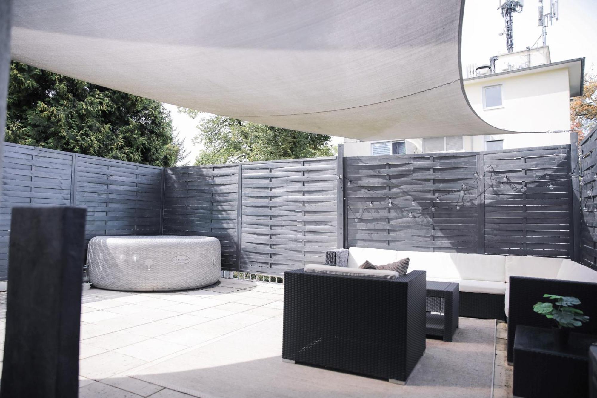 威斯巴登Whirlpool - Zentral - Designloft Mit Xxl Terrasse公寓 外观 照片